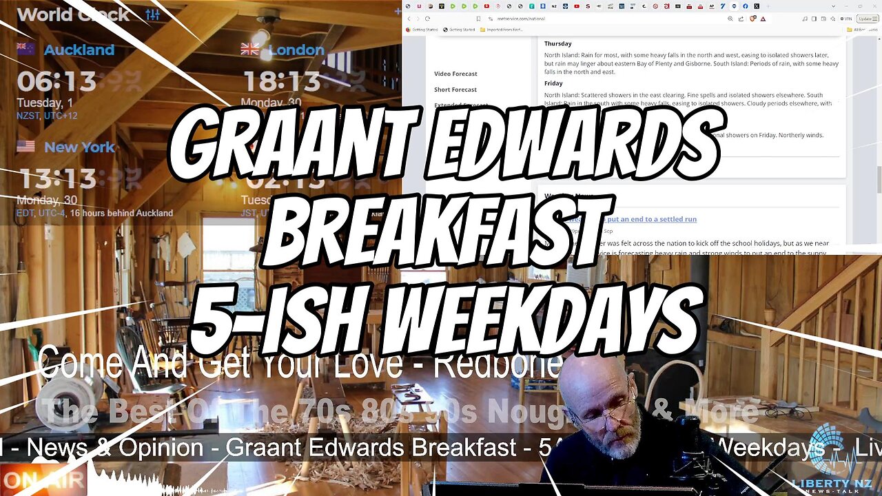Graant Edwards Breakfast - Tues 1st Oct 24 From 4AM