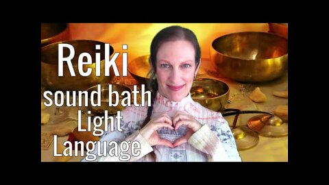 Reiki + Light Language l Clearing + Relaxation l Plucking + Whispering l Sound Bath