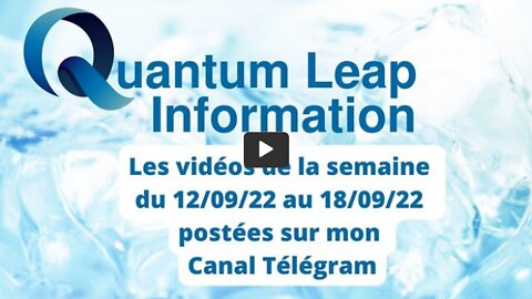 COMPIL DES VIDÉOS SEMAINE 120922 AU 180922