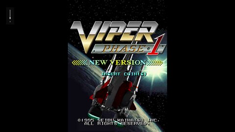 Viper Phase 1 Arcade Game, Seibu Kaihatsu 1995, Longplay