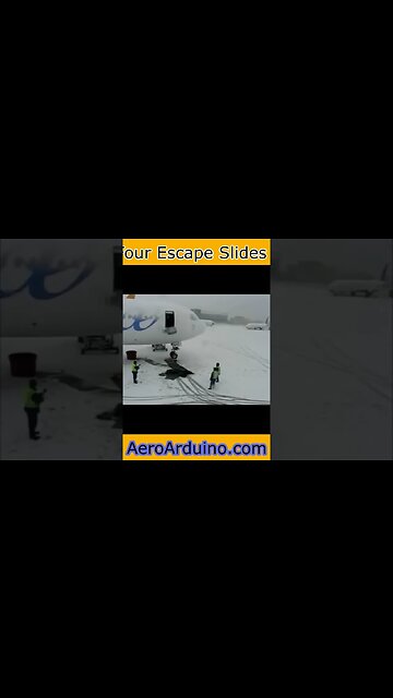 Wonderful Escape Slides #Aviation #Flying #AeroArduino