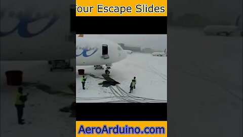 Wonderful Escape Slides #Aviation #Flying #AeroArduino