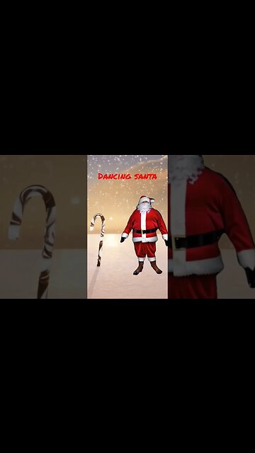 Dancing Santa at North Pole #christmas2022 #christmas #santa