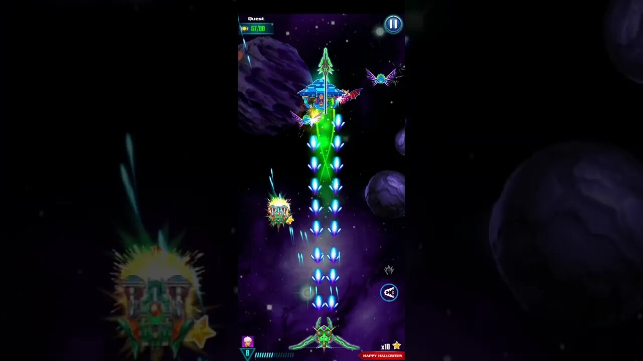 Galaxy Attack Alien Shooter - Happy Halloween Event 2022 - Level 10 of 20