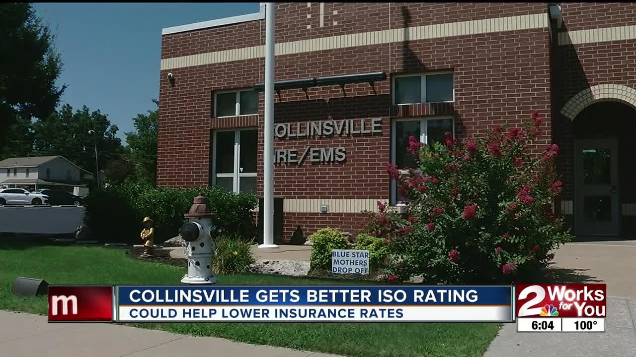 Collinsville ISO rating improves