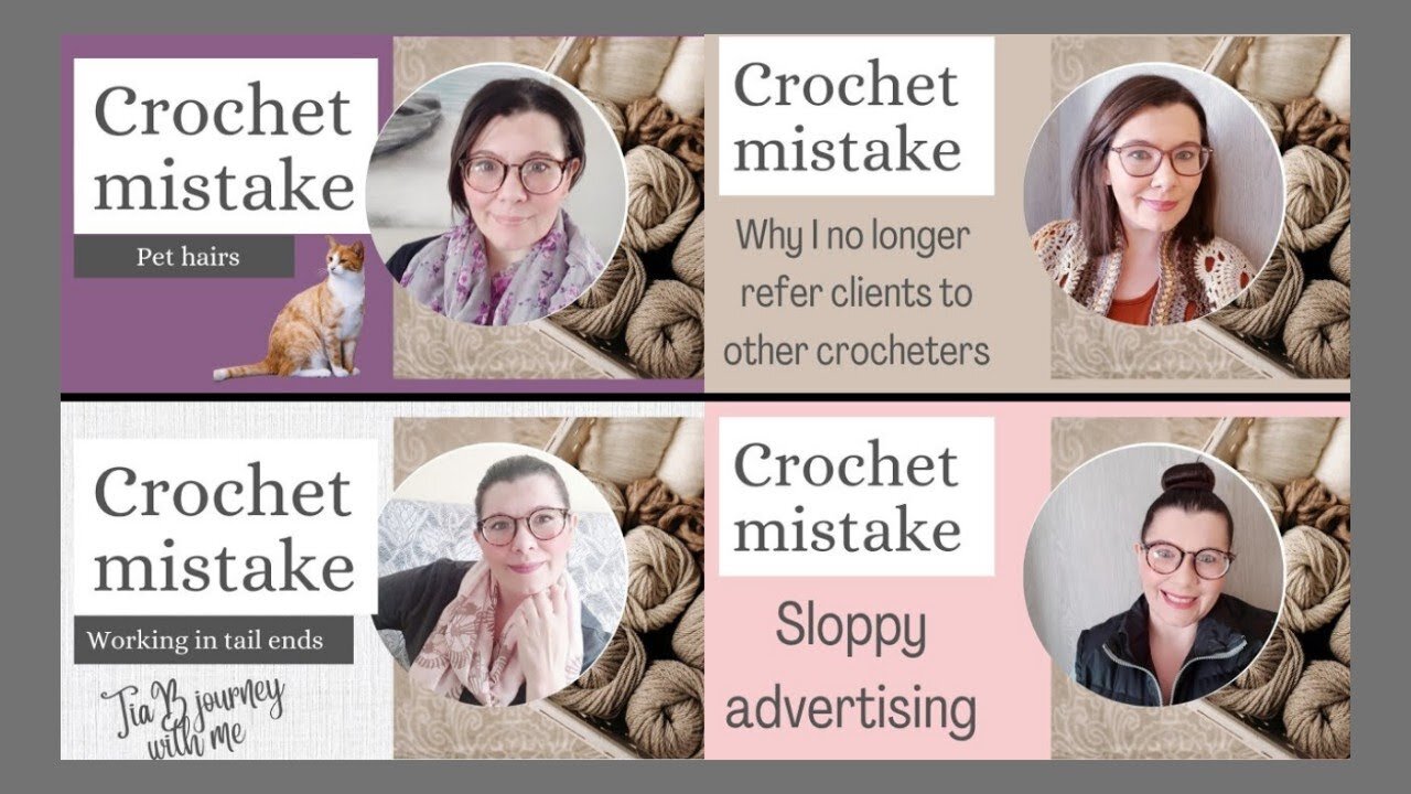 Crochet mistakes no one is taking about