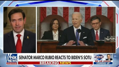 Sen Rubio: Biden Became The Angry Get Of My Lawn Guy