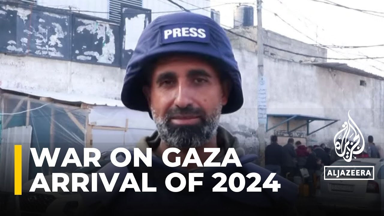 Palestinians were 'running for their lives' as world celebrated arrival of 2024