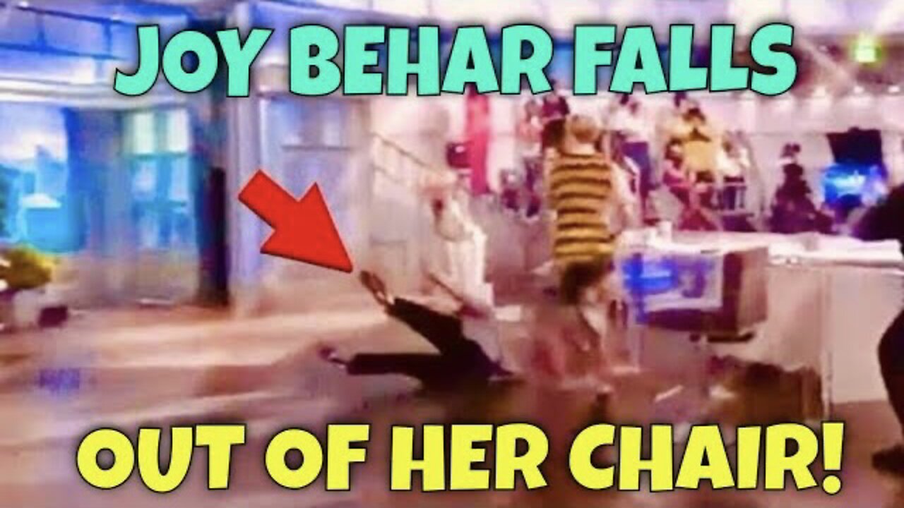 Joy Behar Fell from her Chair LIVE in front of her Audience on The View today! 😆