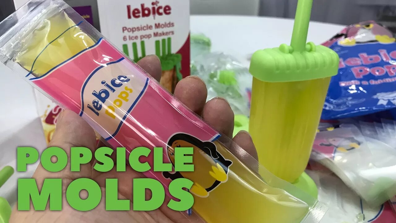 Make Popsicles at home with Popsicle Molds and Ice Pop Bags by Lebice