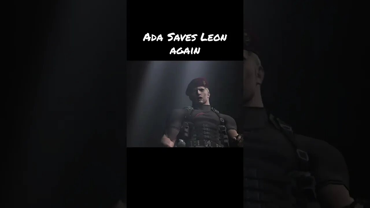 Ada Saves Leon From Krauser | Resident Evil 4 #residentevil4 #gaming #shorts