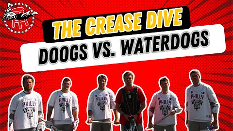 THE CREASE DIVE GOALIE CHALLENGE - DOOGS VS. PHILADELPHIA WATERDGOS