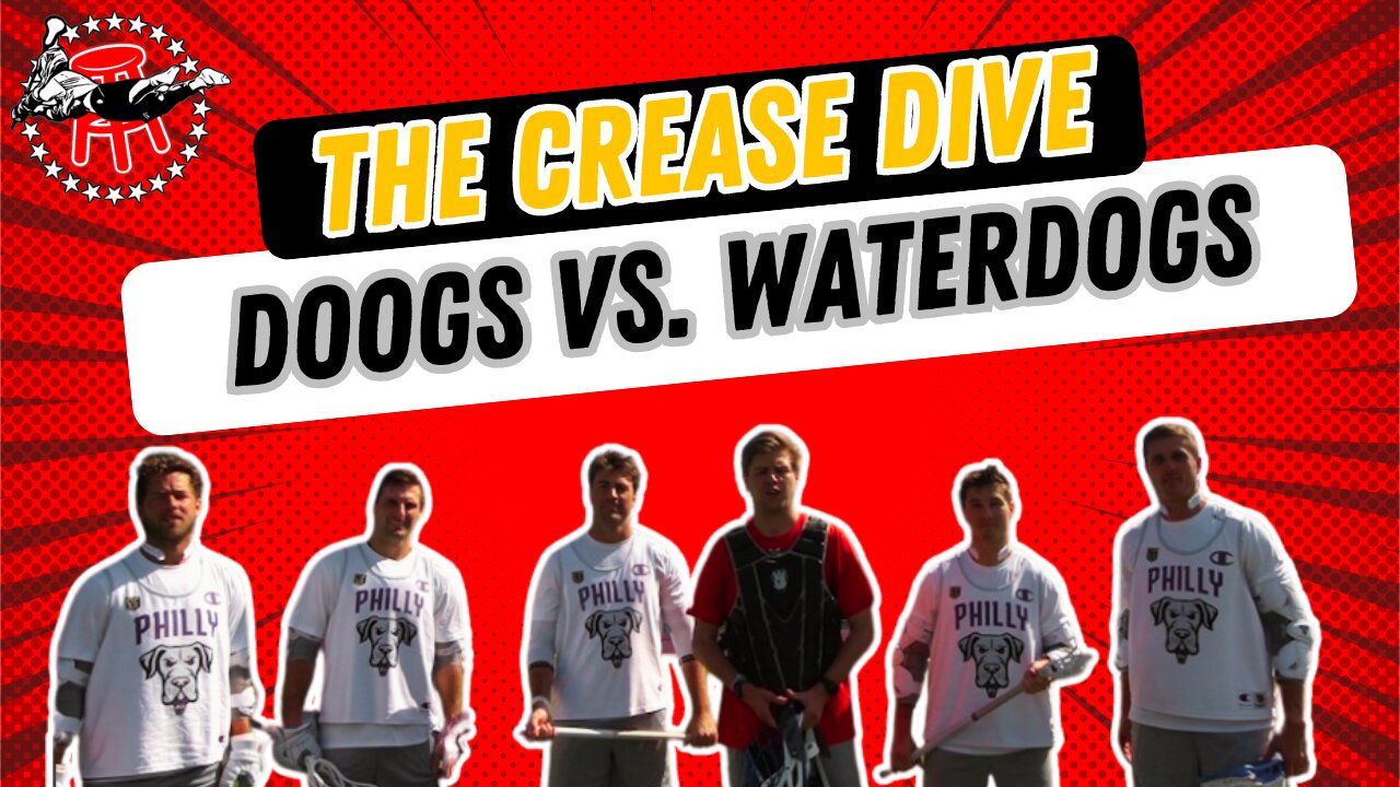 THE CREASE DIVE GOALIE CHALLENGE - DOOGS VS. PHILADELPHIA WATERDGOS