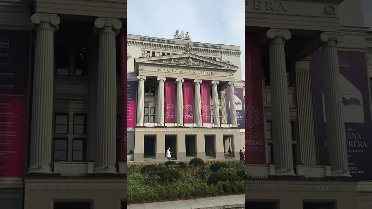 Seeing Theater and Ballet in Riga, Latvia.