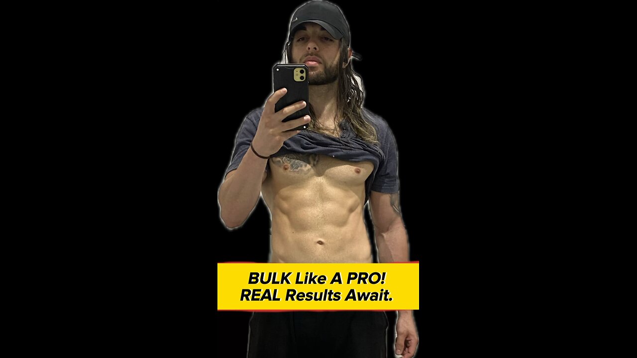 BULK Like A PRO. REAL Results Await.