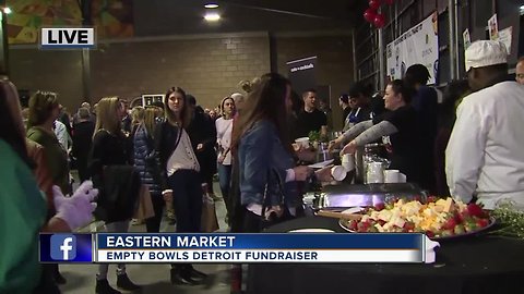 Empty Bowls Detroit fundraiser