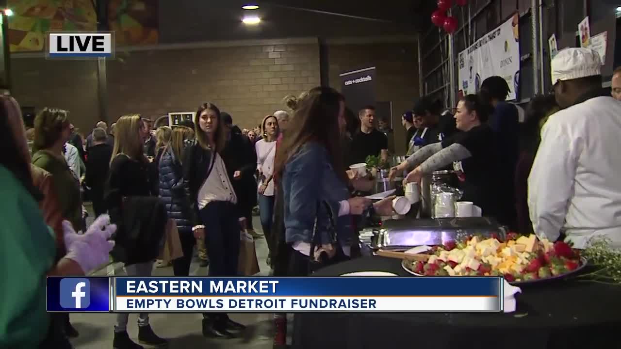 Empty Bowls Detroit fundraiser