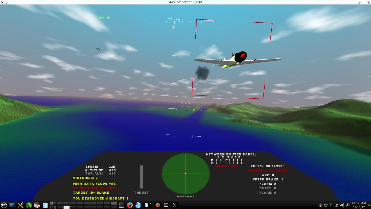 Introducing Linux Air Combat Part 7 of 7 (V.92)