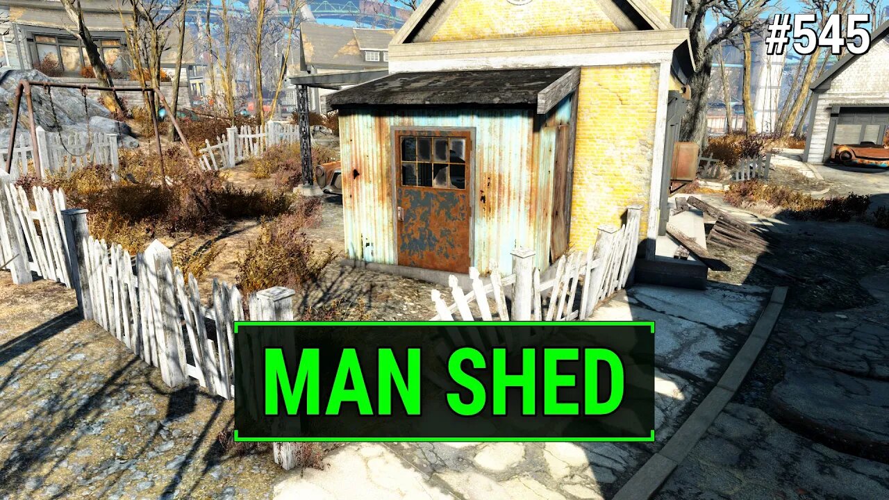 Fallout 4 Unmarked - Most Players Never See This Man Shed! | Ep. 545