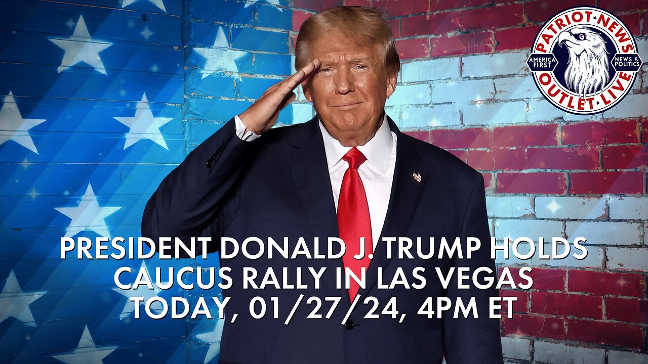 REPLAY: President Donald J. Trump Holds Caucus Rally in Las Vegas | 01-27-2024