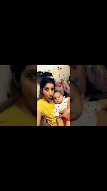 BABY CRIES 😭😭 WHEN THIS HAPPENS 🤣