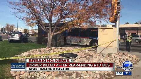 3 injured, 1 dead in separate RTD bus crashes, including one into Denver home