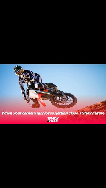 When your camera guy loves getting close to the action! #motocross #wideopen #fullsend #mxlife