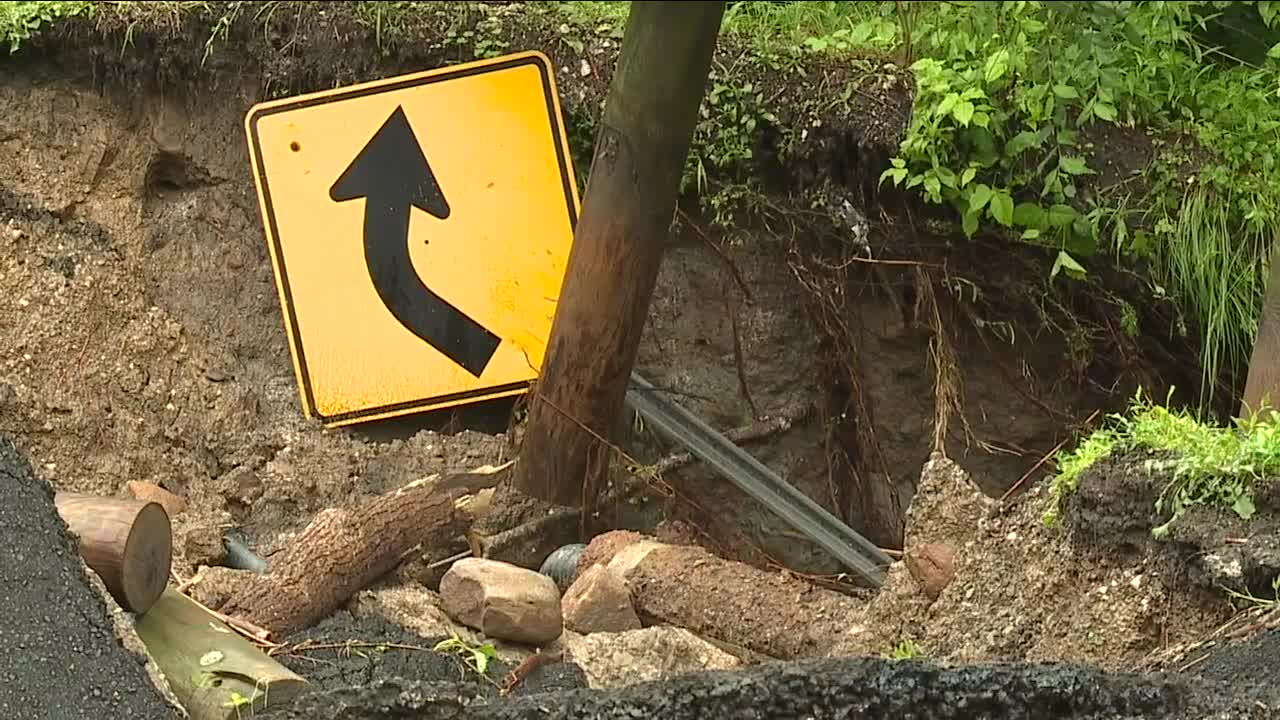 Kungle Road bridge in Norton still not fixed 15 months after it washed away