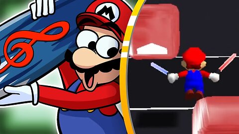 I didn't expect Beat Saber in Mario 64