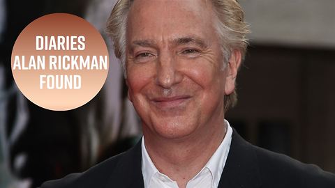 Lost notes reveal Alan Rickman's thoughts about Snape