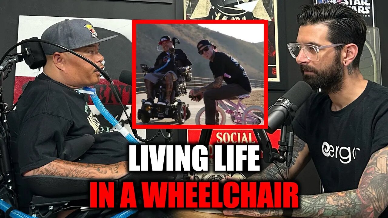 Russ' Daily Routine in a Wheel Chair!