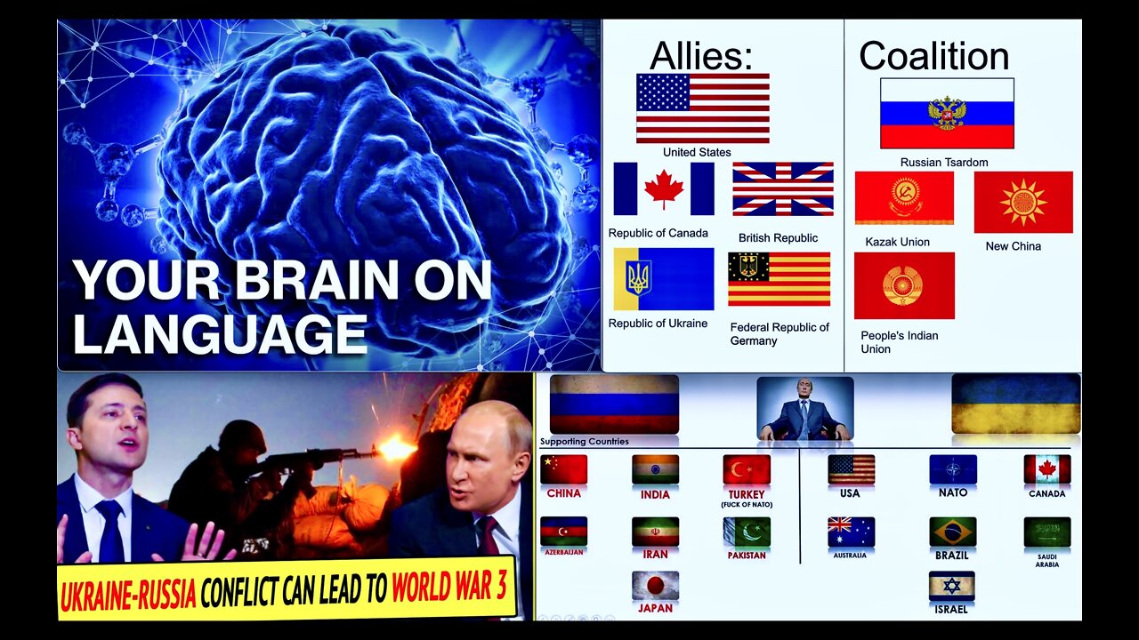 World War 3 Russia Ukraine NATO China Nimrod Tower Of Babel One Language Brain Science Technology