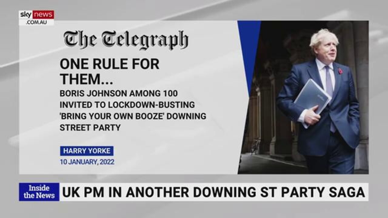 UK | Prime Minister - Bring Your Own Booze for Party During Lockdown