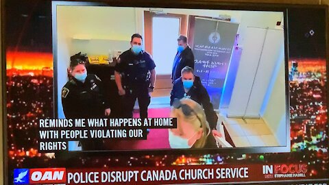 TSVN3 4.2021 POLICE DISRUPT CANADA CHURCH SERVICE