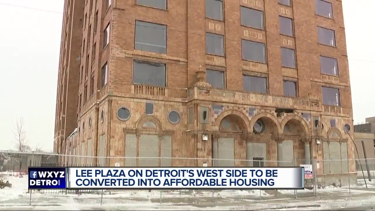 Lee Plaza on Detroit's west side to be converted into affordable housing