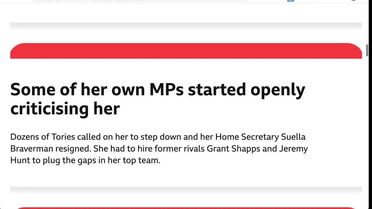 Liz Truss 辭職：英國任職時間最短的首相