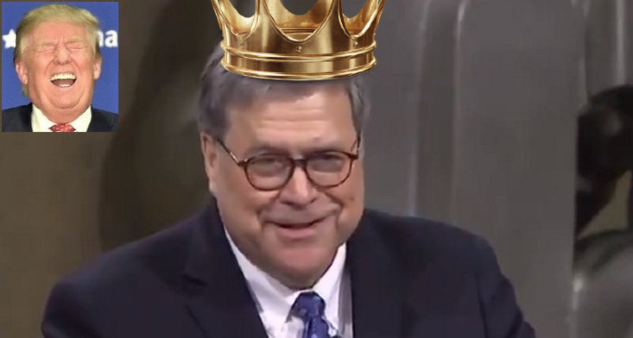 AG William Barr laughs at Democrats' lame contempt order