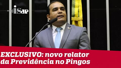 Novo relator da Previdência fala com exclusividade a Os Pingos nos Is