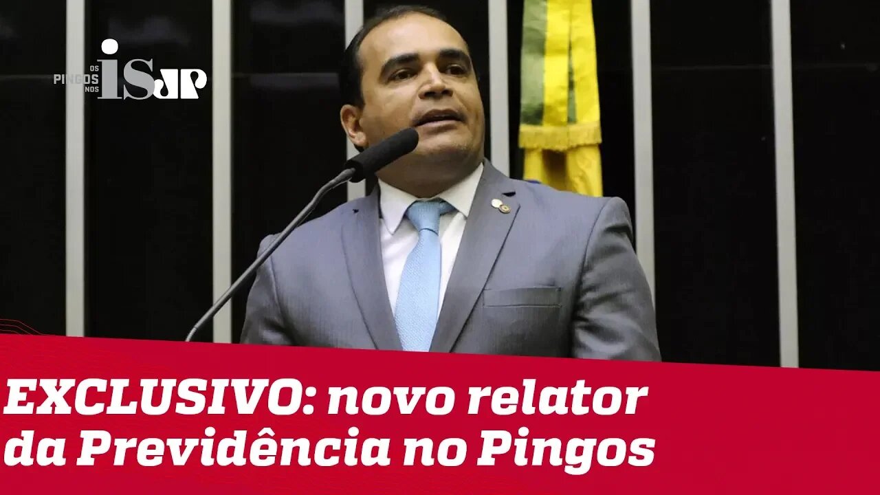 Novo relator da PrevidĂȘncia fala com exclusividade a Os Pingos nos Is