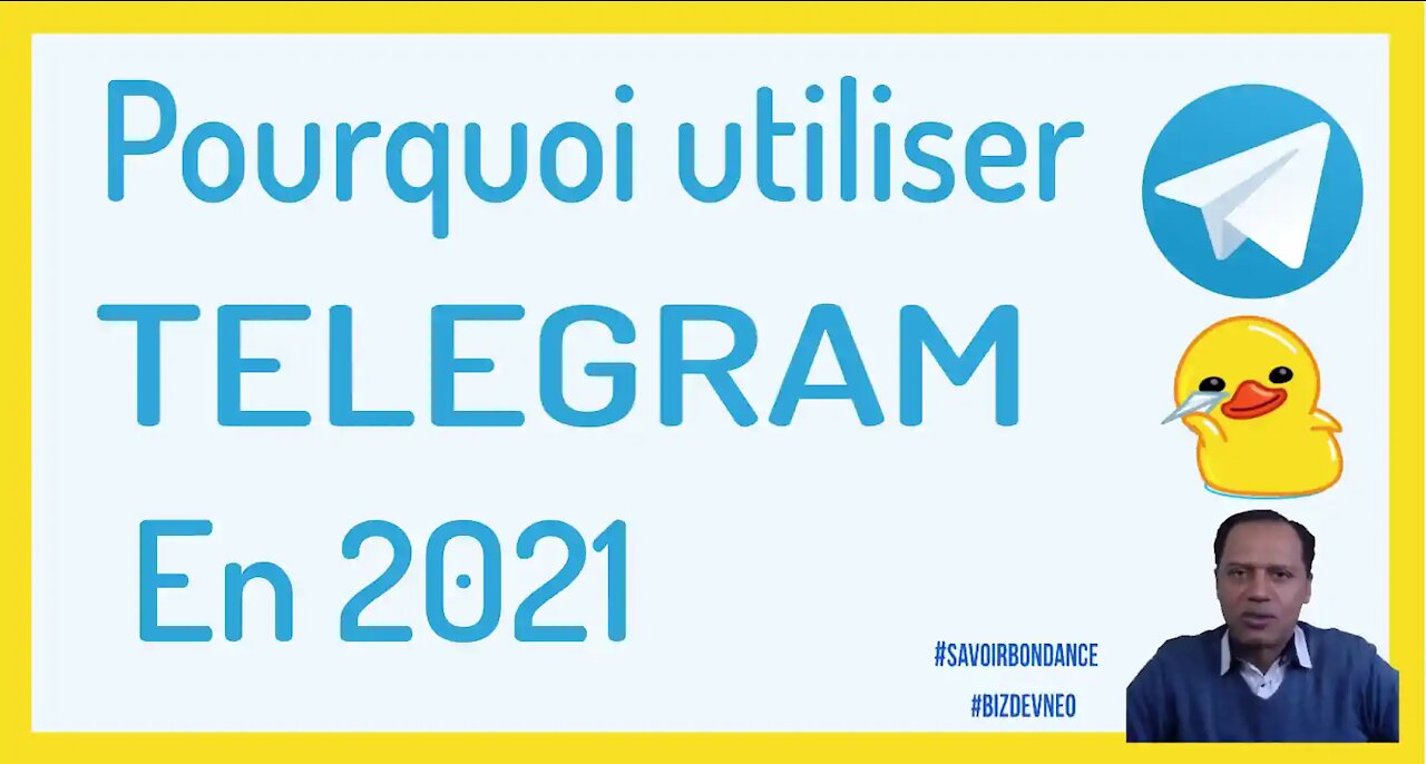 #Bizdevneo​-01 👉 30+1 Raisons d'utiliser Telegram en 2021