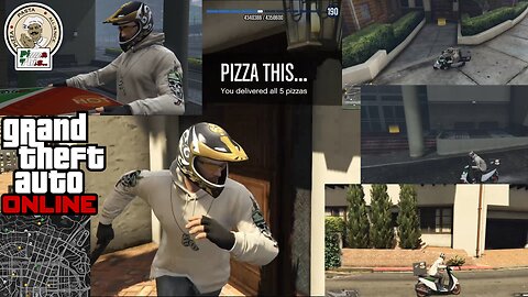 GTA Online Pizza Delivery in Del Perro Beach Day 3