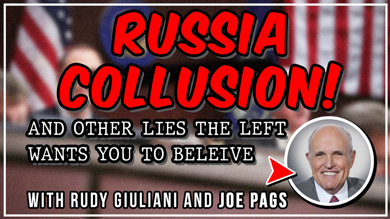 Rudy Responds! New Fake Russia/Trump Allegations Being Pushed by the Left