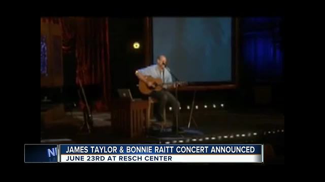 James Taylor coming to the Resch Center