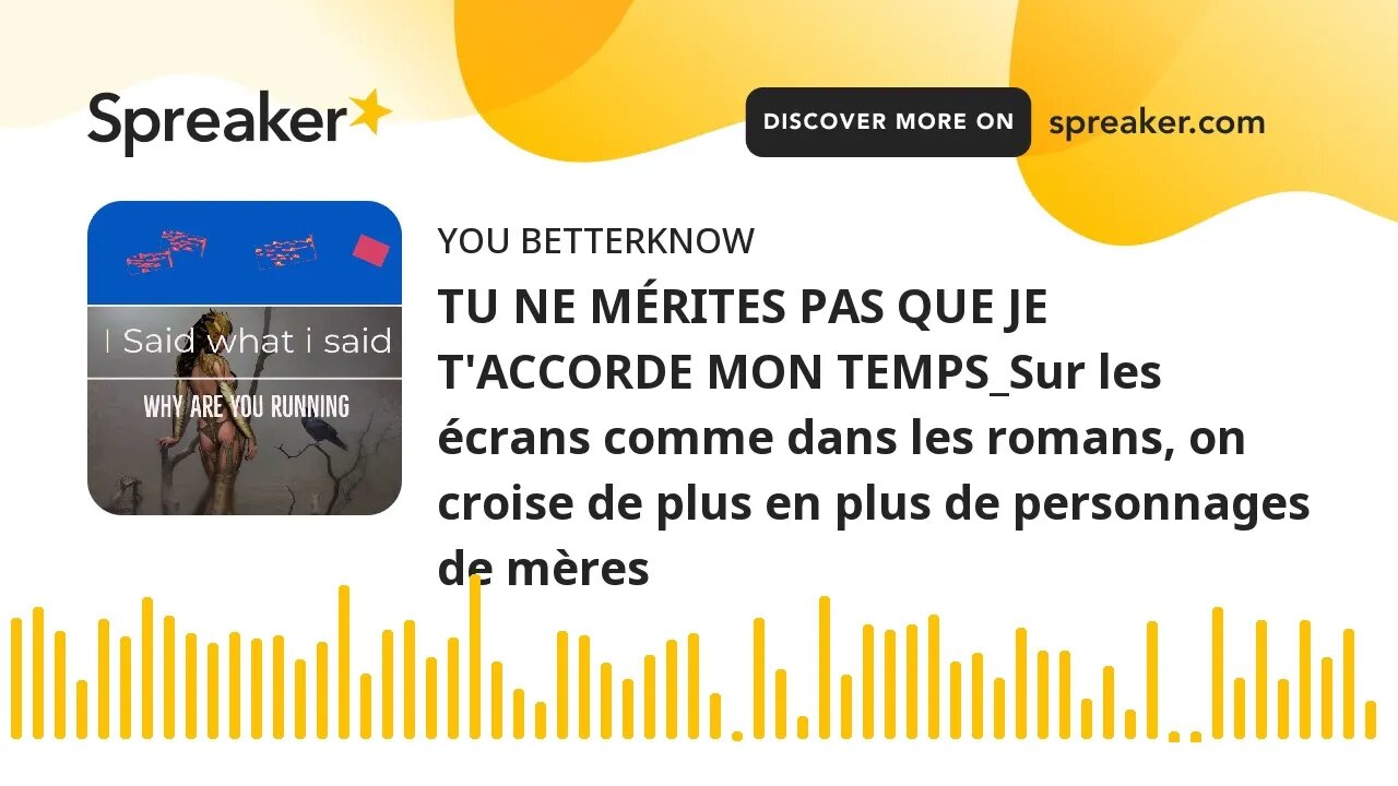 TU NE MÉRITES PAS QUE JE T'ACCORDE MON TEMPS_Sur les écrans comme dans les romans, on croise de plus