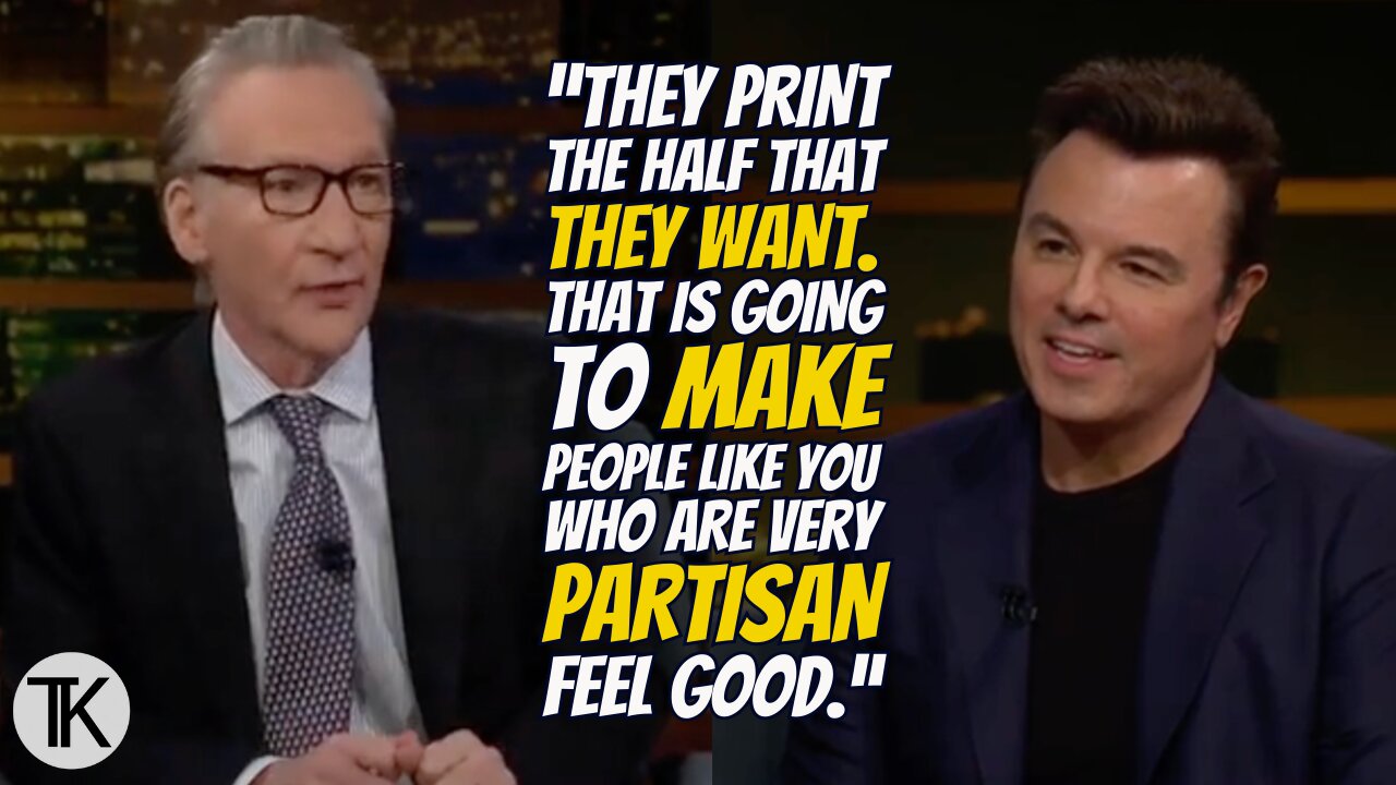 Bill Maher SHUTS DOWN Seth McFarlane on Media Bias and Partisanship