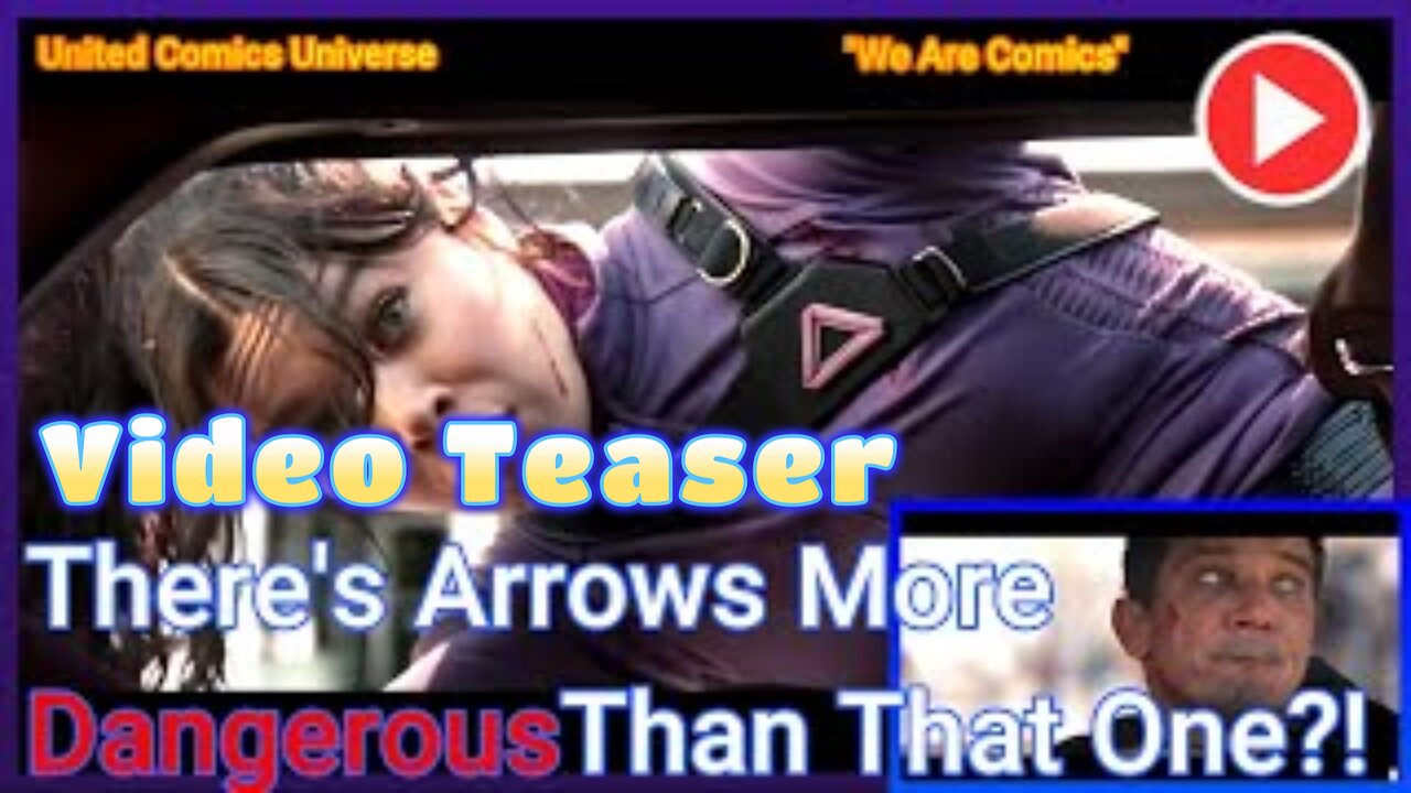 Video Teaser: Hot One News: Hawkeye Takes Aim With Marvel's Kate and Clint in Action In First Trailer. Ft. JoninSho "We Are Hot"
