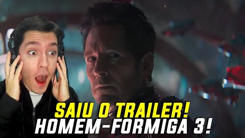 SAIU O TRAILER DE HOMEM-FORMIGA 3! REAÇÃO E ANÁLISE | HOMEM-FORMIGA E A VESPA QUANTUMANIA