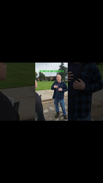 He says he can control it