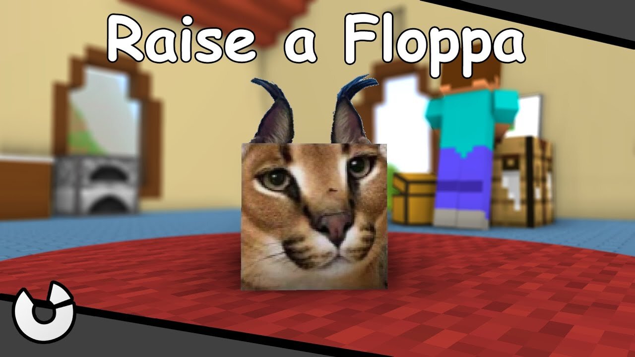Raise A Floppa | Minecraft Animation | Short