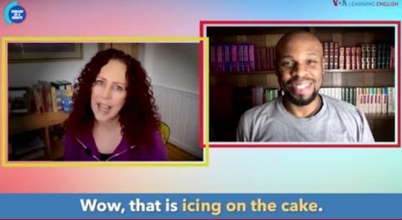 English in a Minute: Icing on the Cake